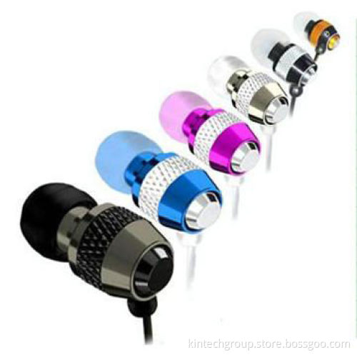 Colorful Earphones with Microphone and Volume Control, for iPhone 5, Customized Logos are Accepted
